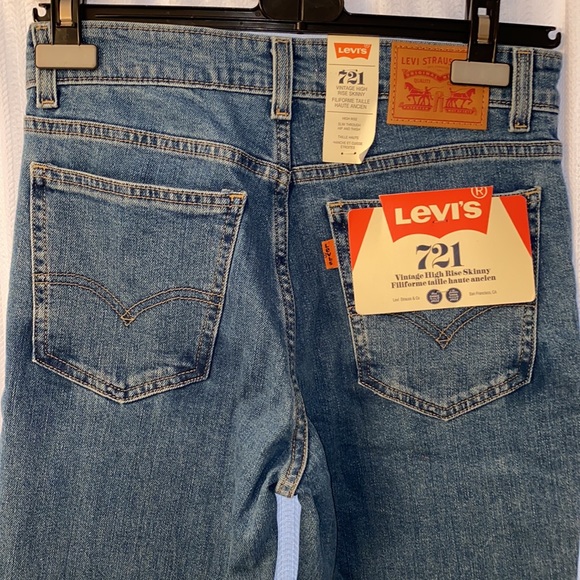 Brand New Levi’s Vintage High Rise Skinny Jeans - Picture 5 of 5